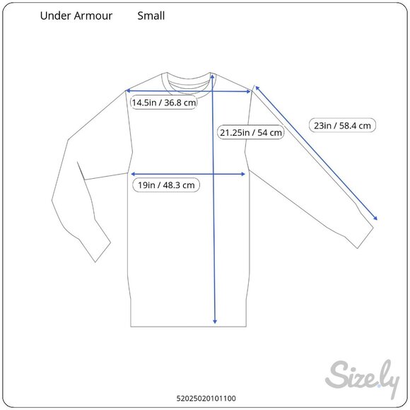 Under Armour Boys Loose Fit Crewneck Sweatshirt‎ Blue Small - Picture 5 of 5
